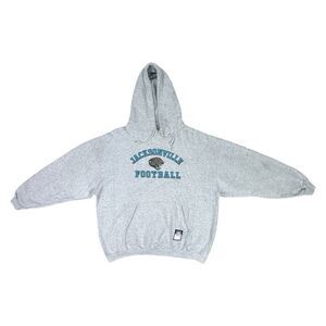 Vintage NFL Team Apparel Jacksonville Jaguars Hoodie Pullover - Size 2XL